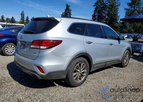 2017 Hyundai Santa Fe Se из США, поврежденный, VIN KM8SMDHF0HU223751